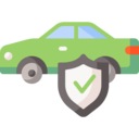 shield,security,insurance,transport,protection,transportation,check mark,protected,car